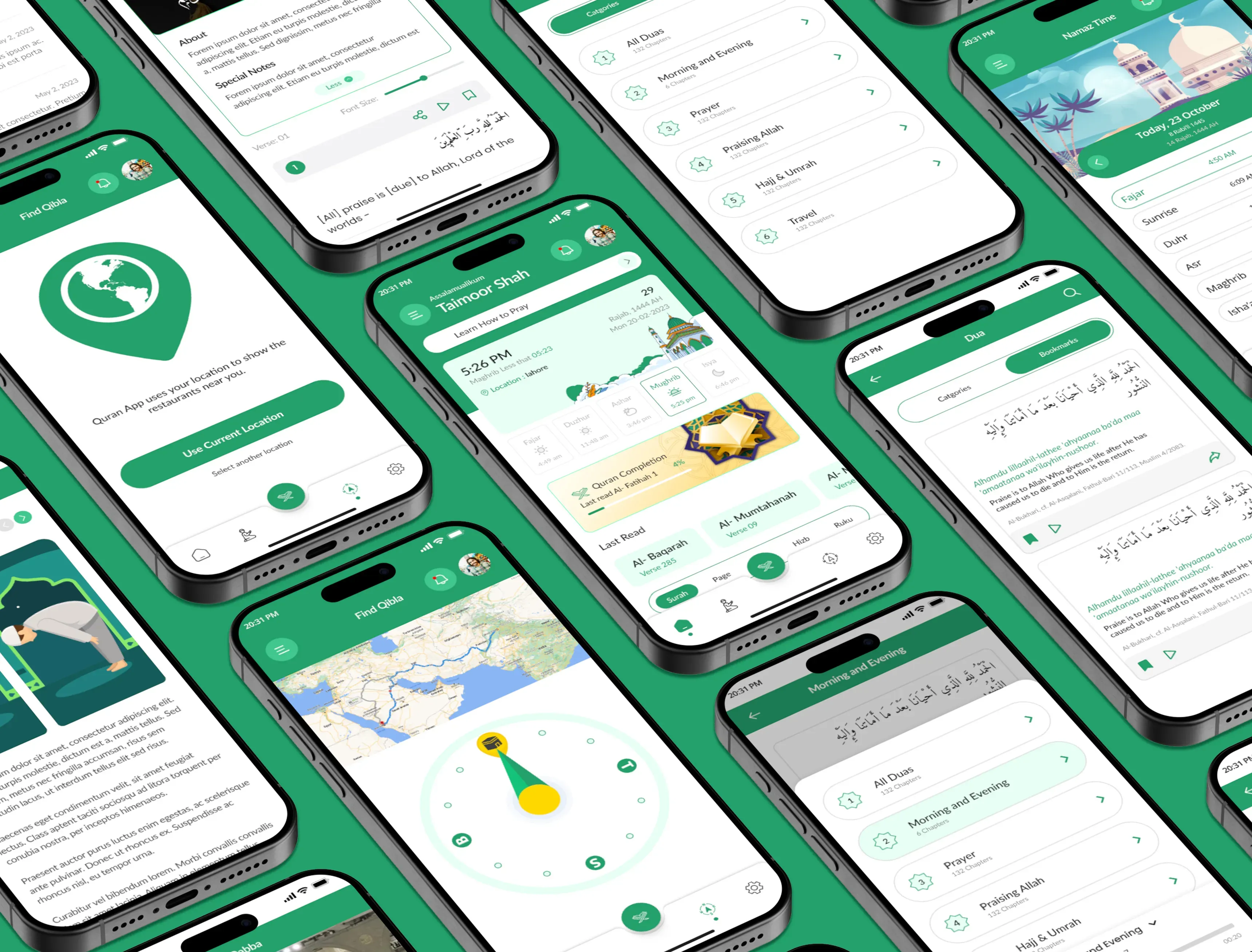 Quran-App-screens